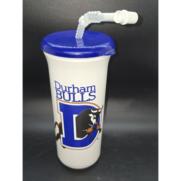 1995 Inaugural Season Durham Bulls 8" 32oz Tumbler Sport Quart Great Condition - Picture 2 of 12